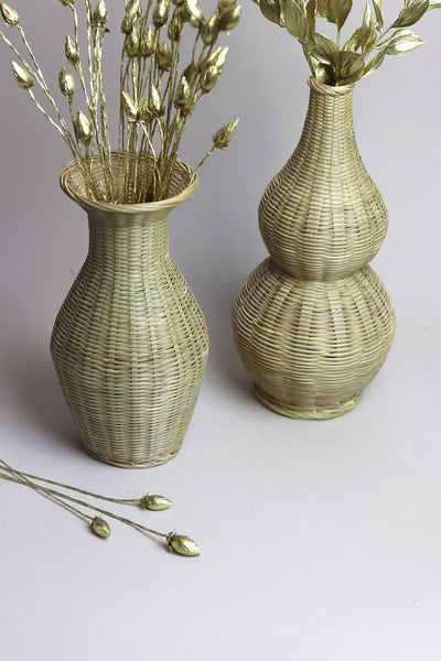 Bamboo Woven Vase