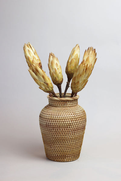 Rattan Hand Woven Vase - Sun and Day Shop