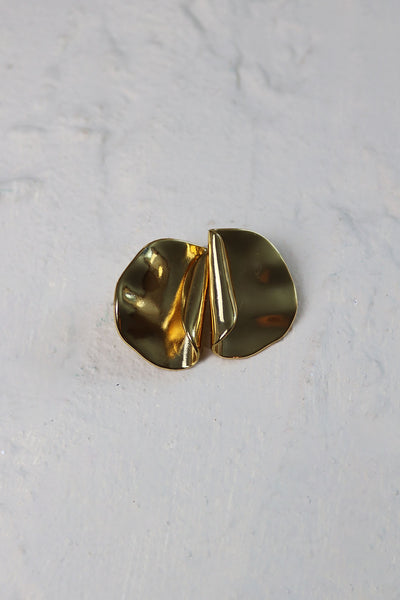 Fold Stud Earrings