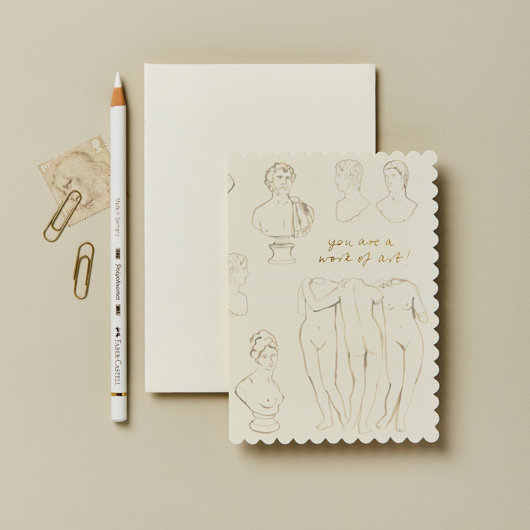 You Are a Work of Art Greeting Card