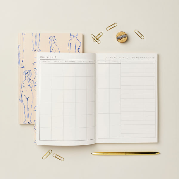 Nudes Weekly Planner