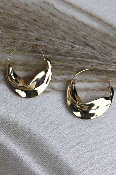 Nugget Hoop Earrings - Sun and Day Shop