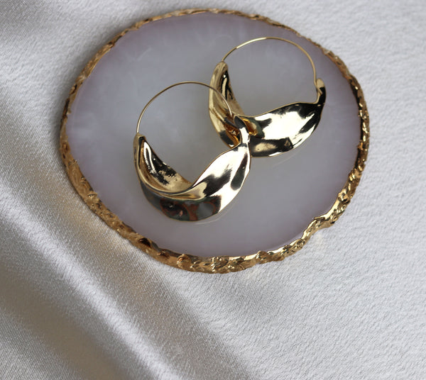Nugget Hoop Earrings - Sun and Day Shop