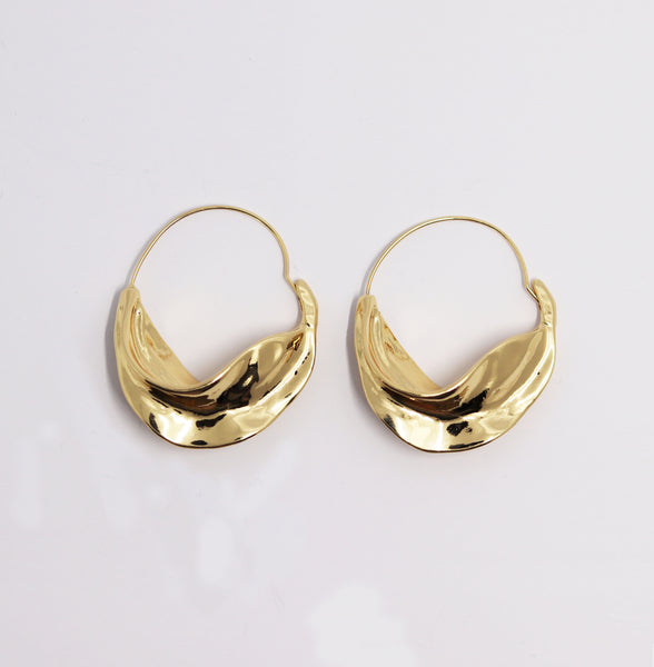 Nugget Hoop Earrings - Sun and Day Shop