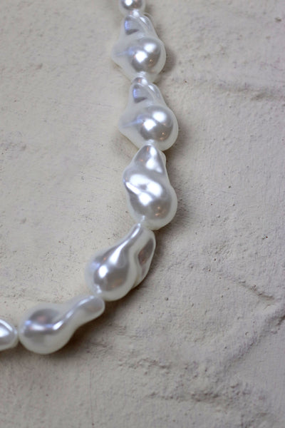 Baroque Pearl Choker Necklace