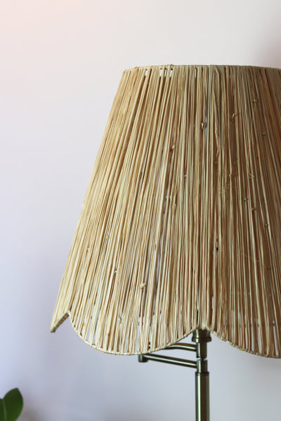 Scallop Raffia Lampshade - Large - Sun and Day Shop