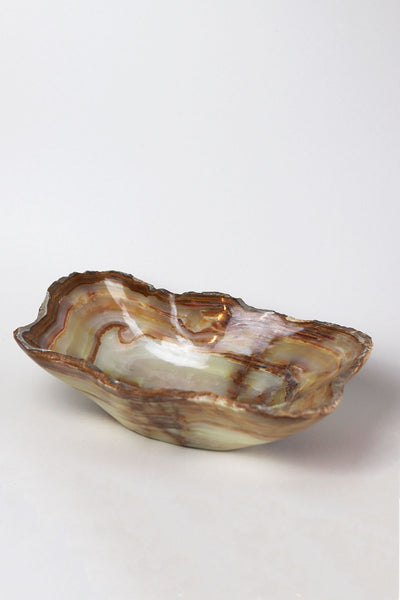 Marble Onyx Hand Carved Bowl