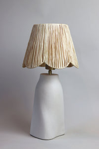 Scallop Raffia Lampshade - Medium - Sun and Day Shop