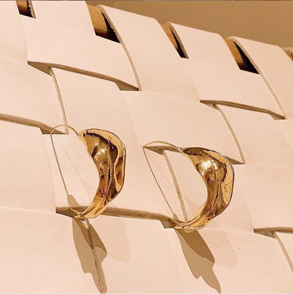 Nugget Hoop Earrings - Sun and Day Shop