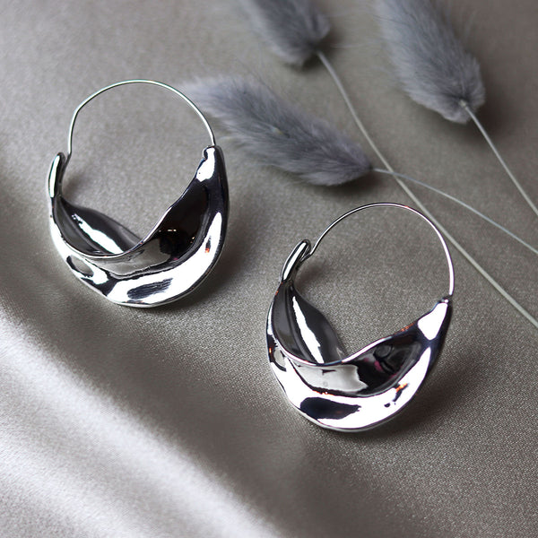 Nugget Hoop Earrings - Sun and Day Shop